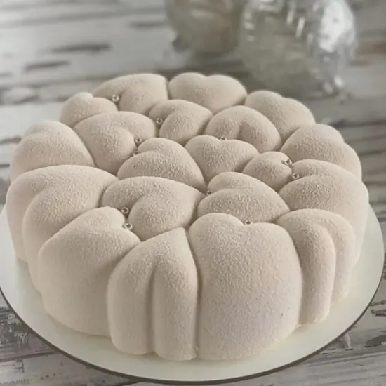 Heart Breakable Silicone Mold {5}