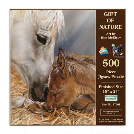 Sunsout Gift of Nature 500 pc Jigsaw Puzzle 57608 {4}