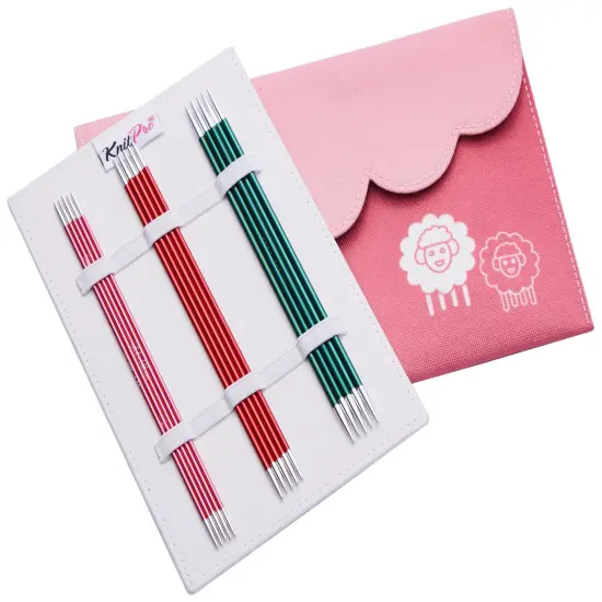 KnitPro-Zing Starter Double Point Knitting Needles Set 6"-Set Of 5 Pair {1}