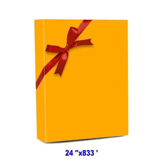 Bright Solid Gift Wrap 24" x 833' 60 lbs for Eye Catching Presentations {1}