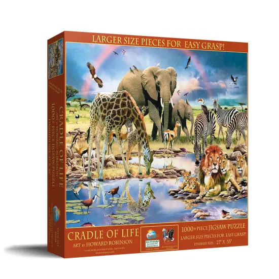 Sunsout Cradle of Life 1000 pc Large Pieces Jigsaw Puzzle 59398 {3}