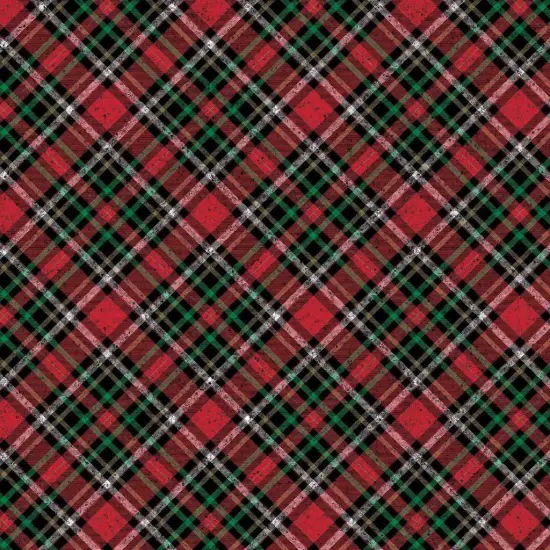 Plaid Christmas Wrapping Paper Red / Gold Holographic Plaid 30 '' &times; 417 ' Red Gold Hc P {4}