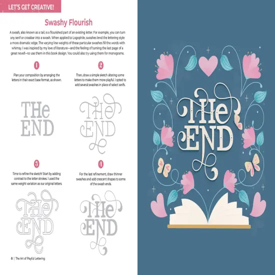 The Art of Playful Lettering: A Super-Fun, Super-Creative, and Super-Joyful Guide to Uplifting Words and Phrases - Includes Bonus Drawing Lessons {3}