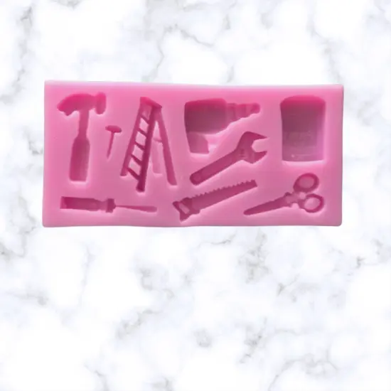 Handy Daddy Tool Set silicone mold {5}