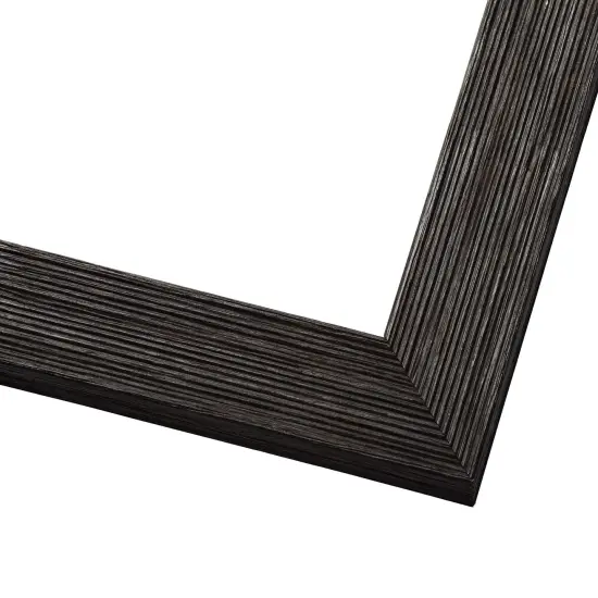 Panoramic Contemporary Black Picture Frame - UV Acrylic, Foam Board Backing, Hanging Hardware {2}