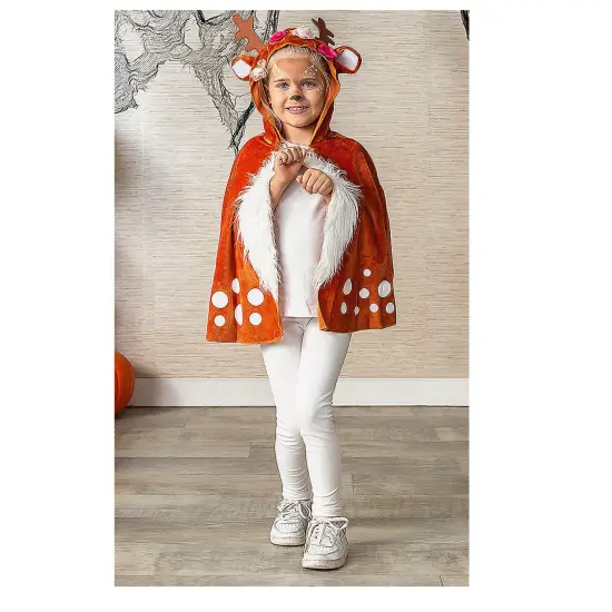 Cape Deer Hooded Toddler Costume {1}