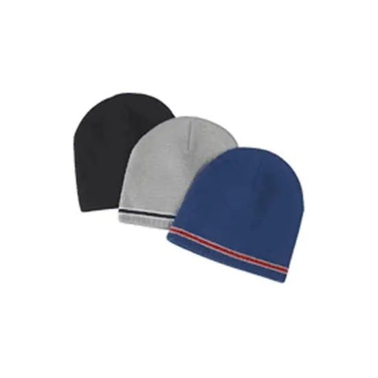 Men's Striped Beanie Collection Assorted {4}