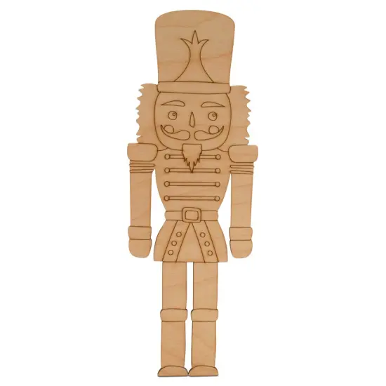 Christmas Wood Nutcracker Cutout, From 6"- 24" | Woodpeckers {1}
