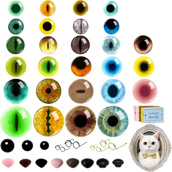 8-20mm 261 PCS Amigurum Safety Eyes for Crochet Animals {1}