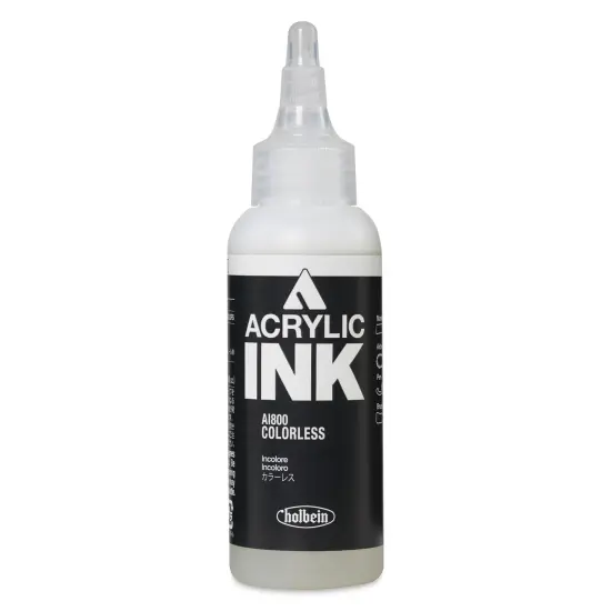 Holbein Acrylic Ink - Colorless Medium, 100 ml {1}