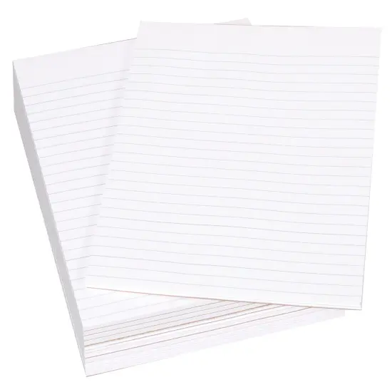 School Smart Legal Pad, 8-1/2 x 11 Inches, White, 50 Sheets, Pack of 12 {1}