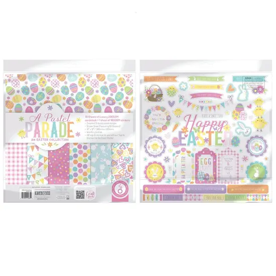 Tonic Studios Art Pad 12"X12" -A Pastel Parade {3}