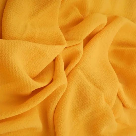 1 Yard Solid Ghost Bubble Crepe Fabric, Lightweight Textured Stretch 57/58" Wide for Apparel AQUA BLUE {7}