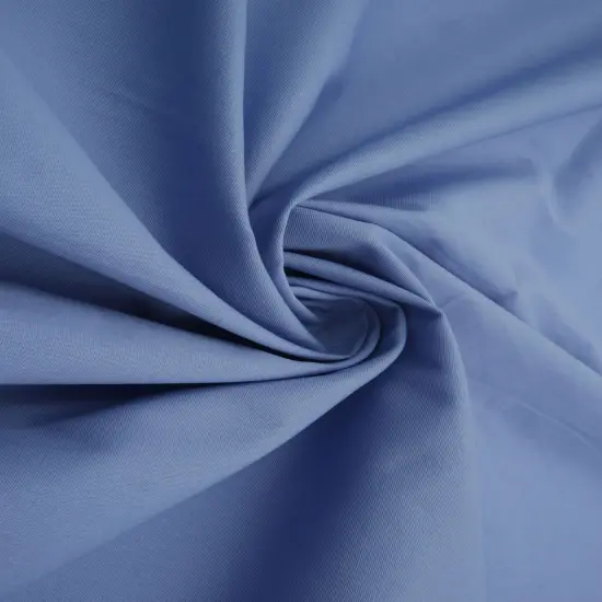 1 Yard Stretch Cotton Poplin Solid Fabric, 57/58&Prime; Wide Cotton Spandex Blend BLACK 4 {6}