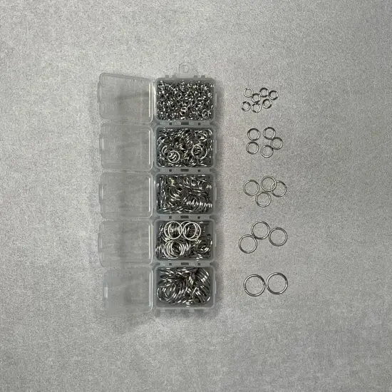 Jewelry Made By Me Jump Rings-Silver {4}