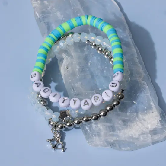 Jewelry Made By Me Zodiac Bracelet Kit-Sagittarius {1}