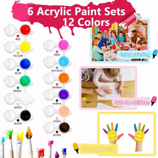 9pcs Halloween Crafts for Kids DIY Wind Chime Kit Halloween {3}