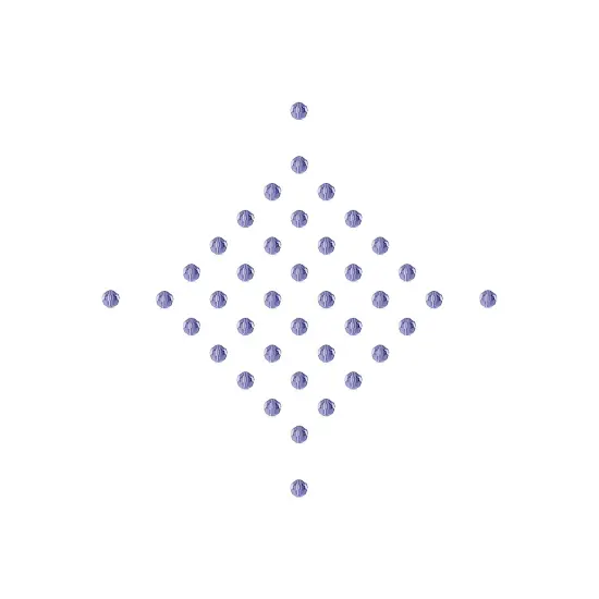 Preciosa 4mm Czech Glass Faceted Round Beads 40 Pieces Tanzanite {4}