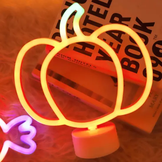 Pumpkin Lights Lamp {3}