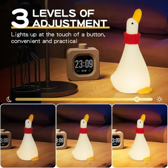 Cute LED Duck Night Light {4}