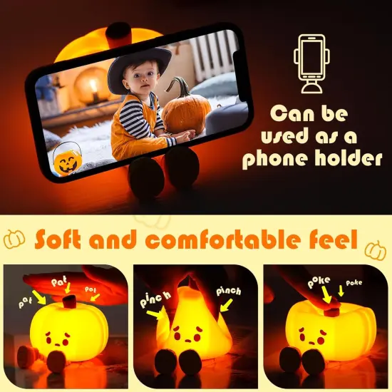 Cute Silicone Nightlight for Baby Toddler {5}