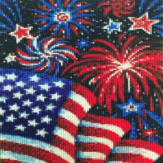 4 Th of July Diamond Painting Kits {1}