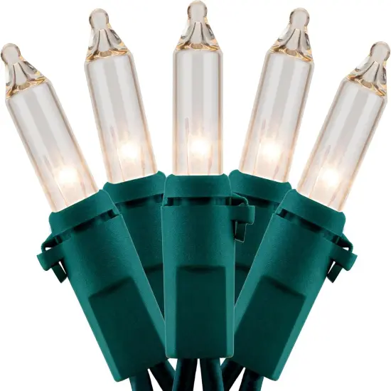 Pack of 2 Sets - 200 Clear Christmas String Lights -(33 Feet) {1}