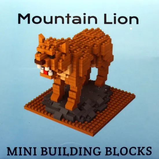 Mini Building Blocks - Mountain Lion {4}