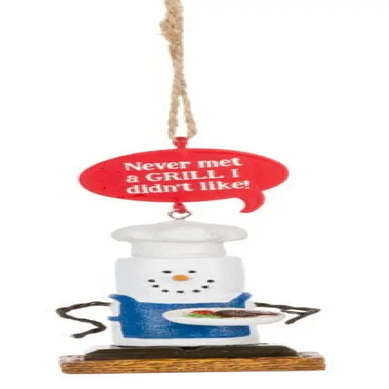 Smores Ornament - Never met a GRILL I didn't like! {1}