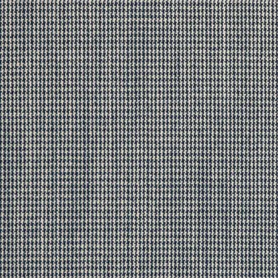 Mini Check Navy - Blue Check & Houndstooth,Plain & Solid,Small Scale Upholstery Fabric 54 Inches" {1}