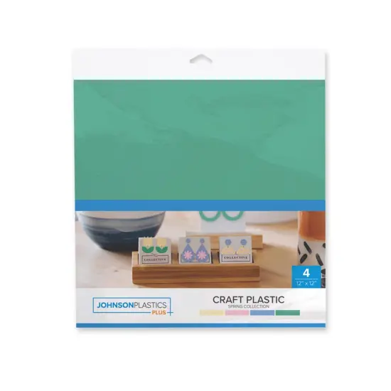 JPPlus Craft Plastic Plastic Craft Sheets for Cricut, Laser Cutter, & Engraver Use- Spring, 4 Pack {2}