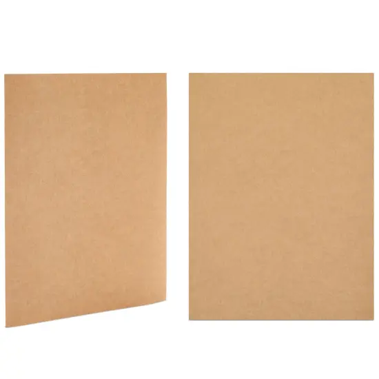 96 Sheets Brown Kraft Paper Cardstock, 176gsm (8.5 x 11 In) for Crafts, Wedding, Party Invitations, Drawing, DIY Projects {6}