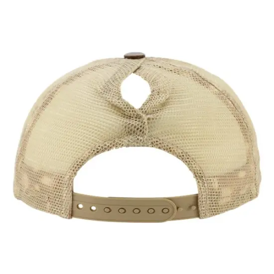 Infinity Her&reg; Women's Washed Mesh Back Cap Chocolate/Fawn/Khaki {2}