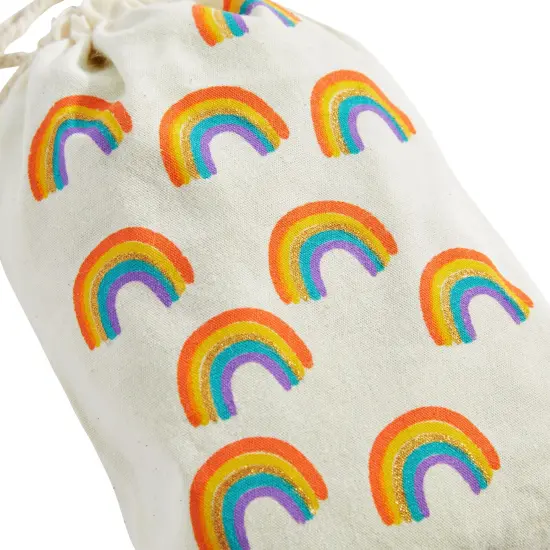 12-Pack Rainbow Party Favor Bags, 4 x 6 In&mdash;Colorful Gift Bags Perfect for Birthday Goodies, Treats, and Rainbow-Themed Party Celebrations, For Ages 3+ {5}