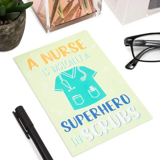 Nurse Appreciation Thank You Cards with Envelopes, 6 Designs (4 x 6 In, 24 Pack) Multicolor {3}