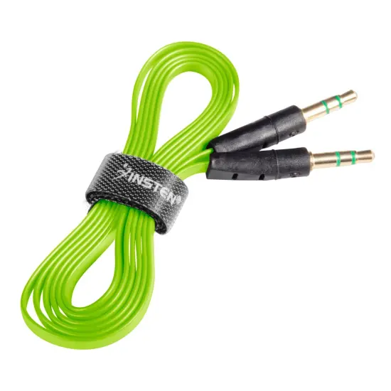 Insten 3.5mm Aux Auxiliary Audio Stereo Extension Cable 3' Green for iPad Mini 5 iPad Air 2019 iPhone iPod Smartphone iPad Macbook Tablet Laptop PC Computer Car Home Speaker MP3 MP4 Player Soundbar {2}