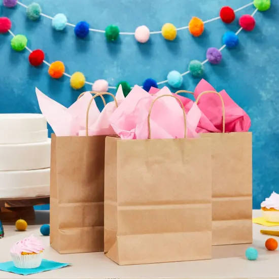 160 Sheets Bulk Tissue Paper for Gift Wrapping Bags, Valentines DIY Crafts, 4 Pink Colors, 15 x 20 In {3}