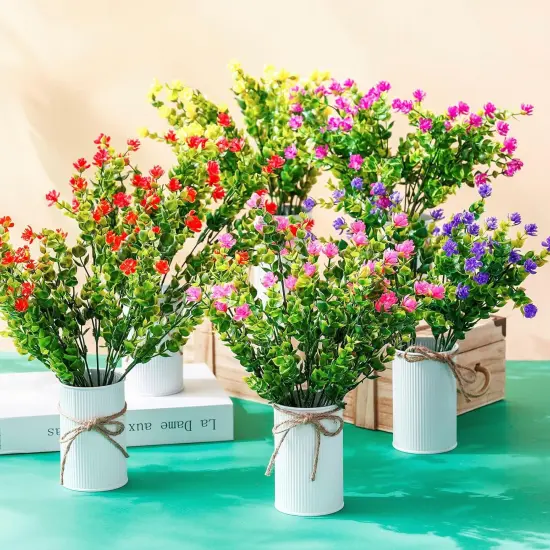 7 Sets Spring Artificial Flower Tables Centerpieces Decoration {2}