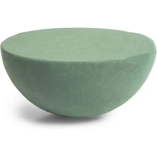 Round Floral Foam Half Balls for Flowers and DIY Crafts (7.8 In, 2 Pack) Green {6}