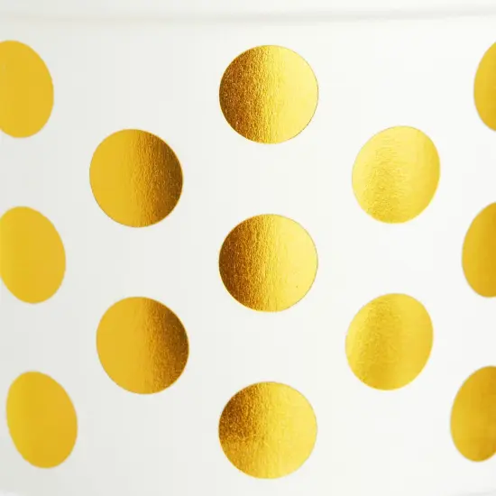 50 Pack Cupcake Liners Wrappers, Muffin Paper Baking Cup for Birthday Party, Gold and Silver Color {6}