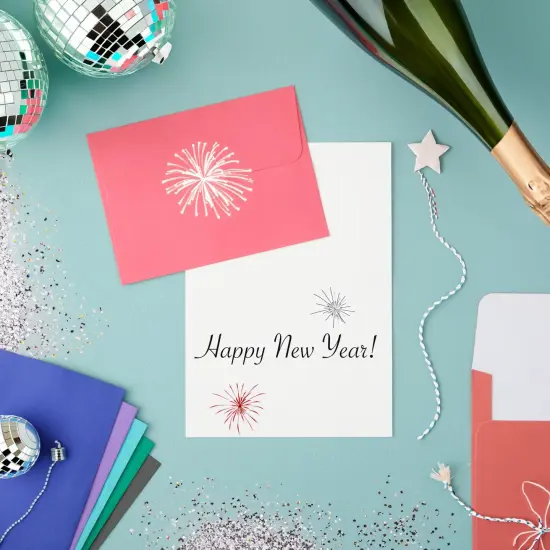 100 Pack Colored 4x6 Envelopes for Invitations, Birthday Cards, Wedding, Photos, Self-Adhesive Peel-Off-and-Stick (A7, 7 Colors) Multicolor {2}