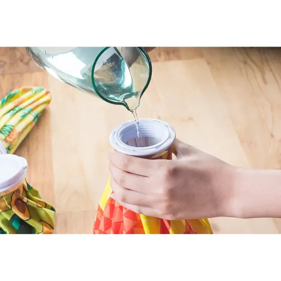 3 Pack Ice Pack For Cooler Reusable, Pain Relief Essentials, Injuries, Swelling, 3 Colorful Designs (3 Sizes) Multicolor {2}