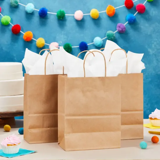 160 Sheets White Tissue Paper for Gift Wrapping Bags, Bulk Set for Birthdays, Weddings, Holidays, Art Crafts, 15 x 20 Inches {3}