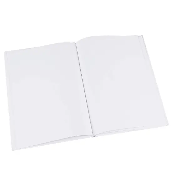 3 Pack 7x10 inch White Blank Hardcover Books for Kids to Write Stories, Unlined Scrapbook and Journal - 18 Sheets/36 Pages Each {7}