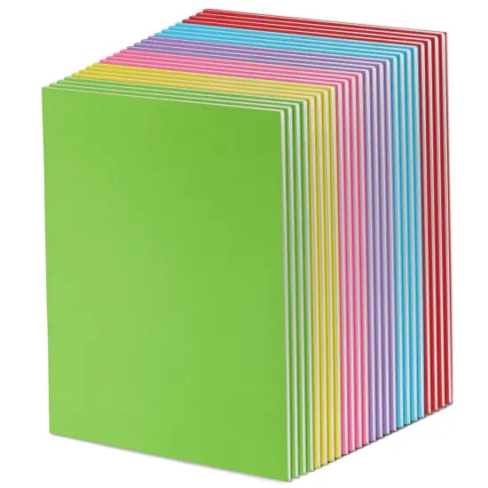 Paper Junkie 24 Pack Blank Books for Kids To Write Stories - A4 Colorful Notebooks Bulk - Unlined Travel Journals Scrapbooks for Students Sketching (8.5x11 in) Multicolor {1}