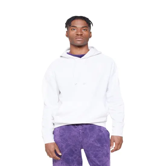 Lane Seven&reg; Unisex Vintage Raglan Hooded Sweatshirt=84013 VINTAGE WHITE {1}