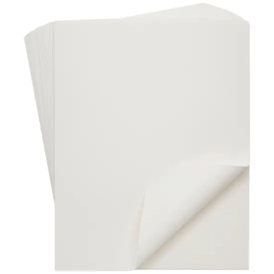 100 Sheets Cold Press Watercolor Paper for Artists and Beginners (8.5 x 11 in) White {7}