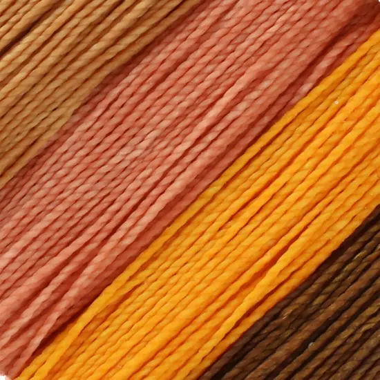 The Beadsmith Brazillian Waxed Cord Mix Pumkin Spice {3}