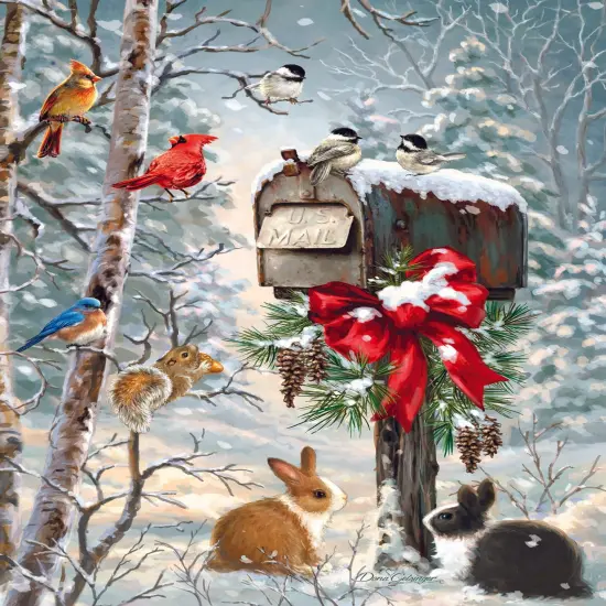 Boxed Christmas Cards - Winter Birds {5}