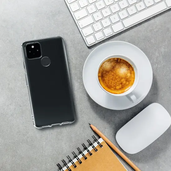 Insten Clear Case For Google Pixel 5 (2020) Soft TPU Phone Case, Ultra Slim Thin, Shock Absorption Protective Cover {7}